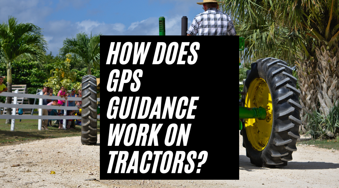 How does GPS guidance work on tractors?